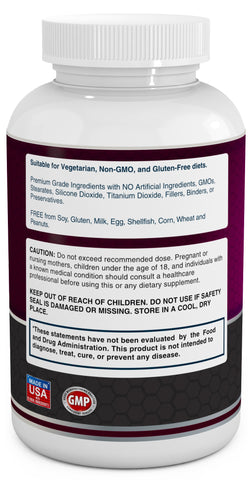 VitaBreeze Turmeric Curcumin Complex with Black Pepper Extract
